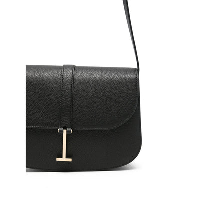 Shoulder Bag Black Leather