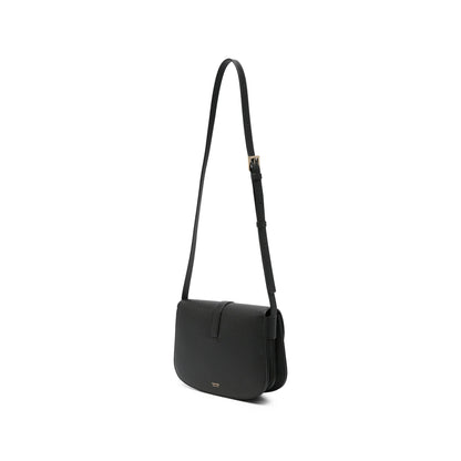 Shoulder Bag Black Leather