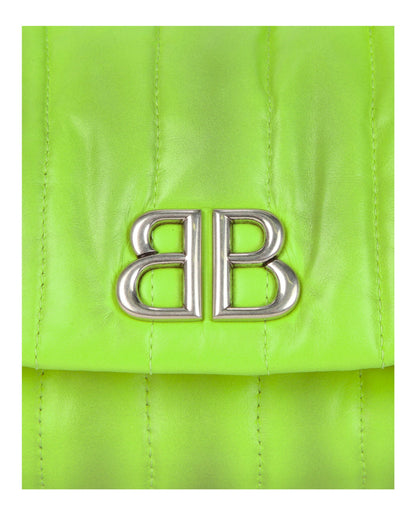 Balenciaga Monaco Sprayed Quilted Small Chain Bag