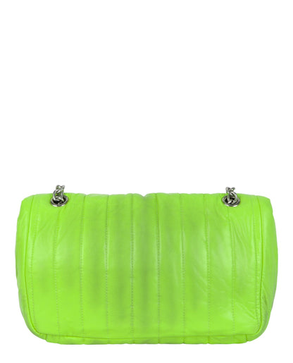 Balenciaga Monaco Sprayed Quilted Small Chain Bag