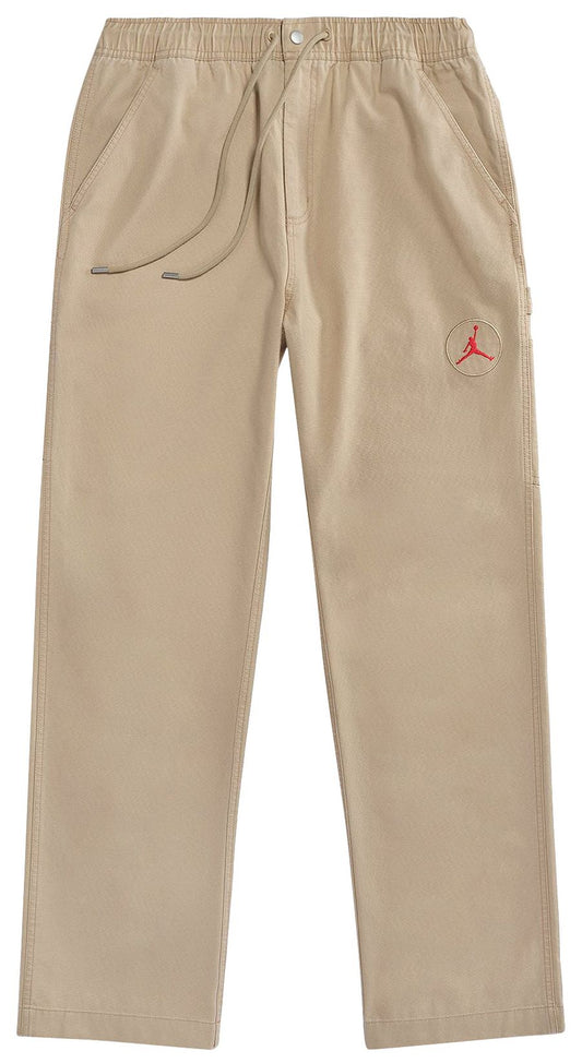 Men's Air Jordan X Travis Scott Cactus Jack Canvas Pants 'Desert Khaki'