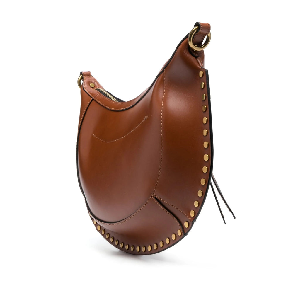 Shoulder Bag Chocolate Brown Calf Leather