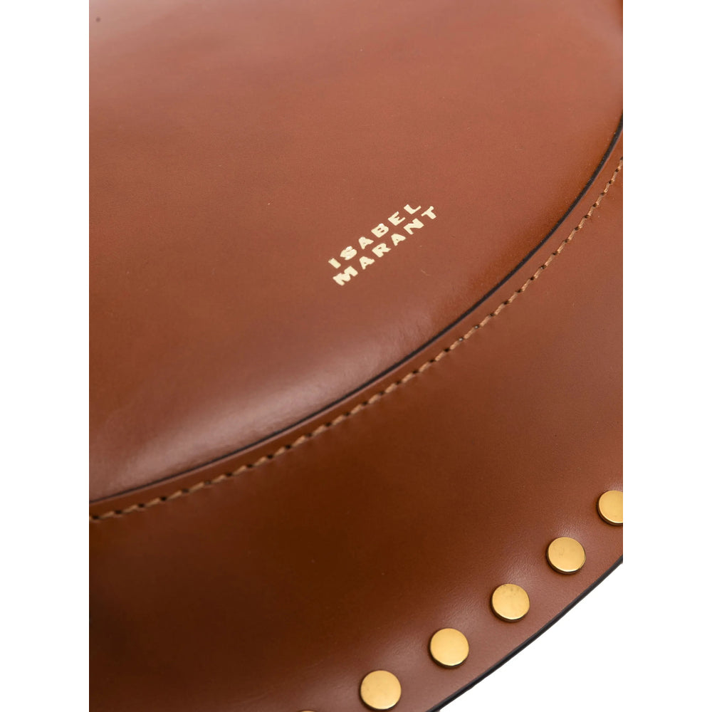 Shoulder Bag Chocolate Brown Calf Leather