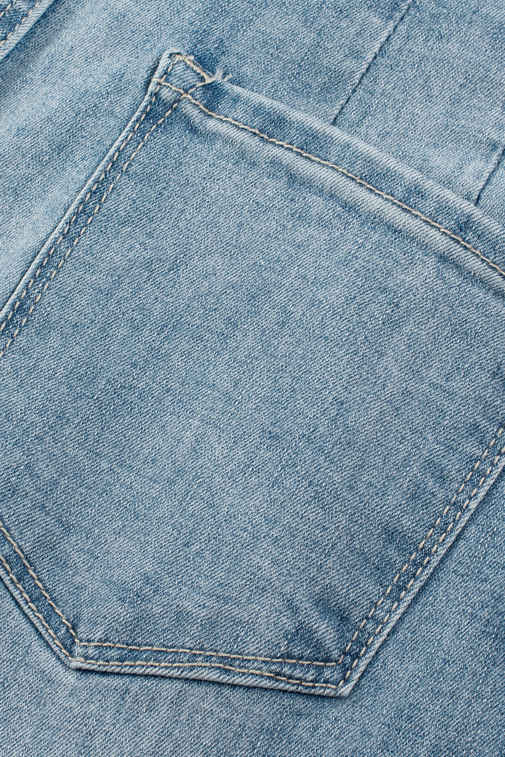 Threaded Pear Addilyn Straight Loose Leg Jeans