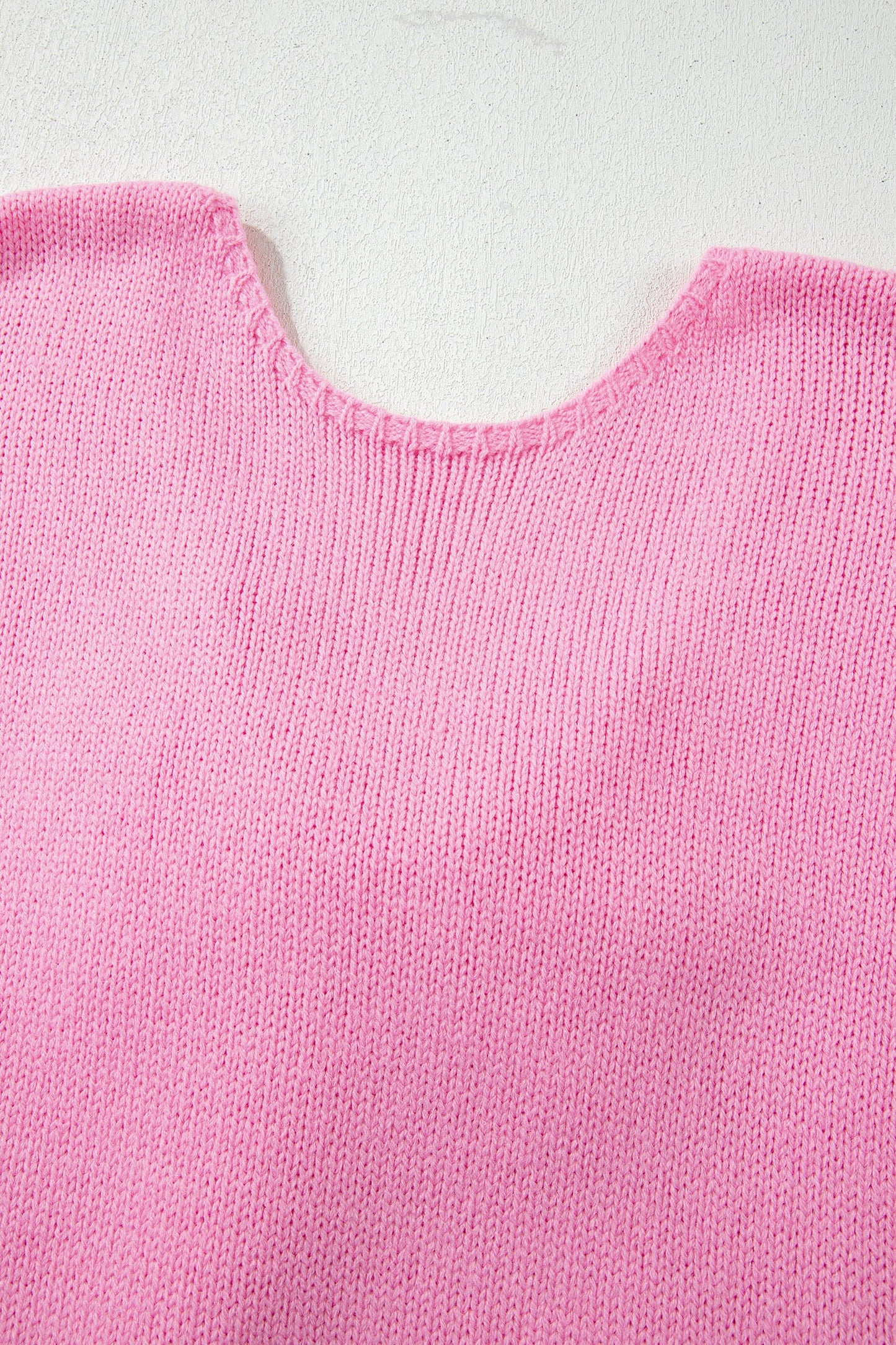 Threaded Pear Olivia Backless Bubble Sleeve Sweater