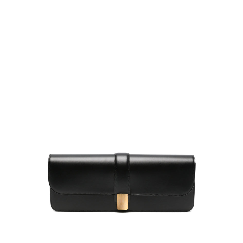 Clutch Bag Calf Leather Black