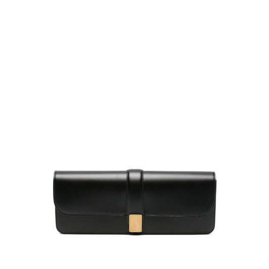 Clutch Bag Calf Leather Black