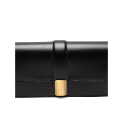 Clutch Bag Calf Leather Black