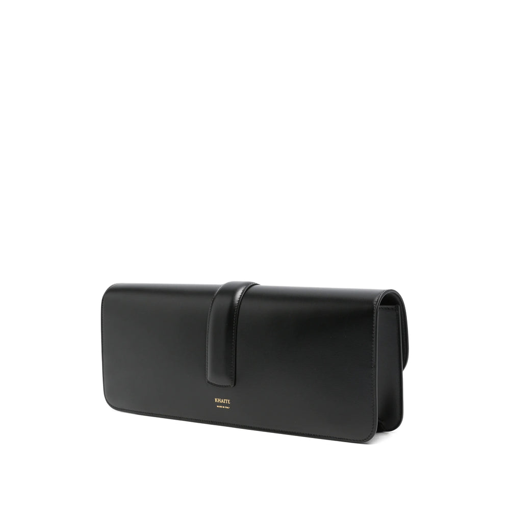 Clutch Bag Calf Leather Black