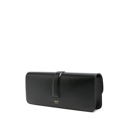 Clutch Bag Calf Leather Black