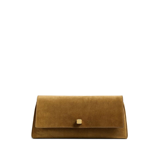 Clutch Bag Camel Brown Calfskin