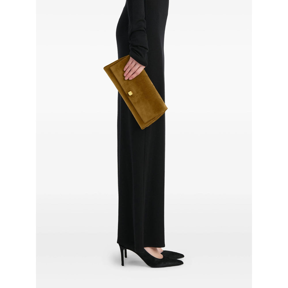 Clutch Bag Camel Brown Calfskin