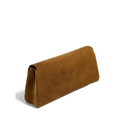 Clutch Bag Camel Brown Calfskin