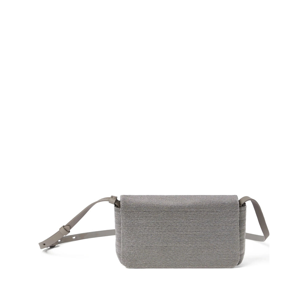 Crossbody Bag Calf Leather Neutrals