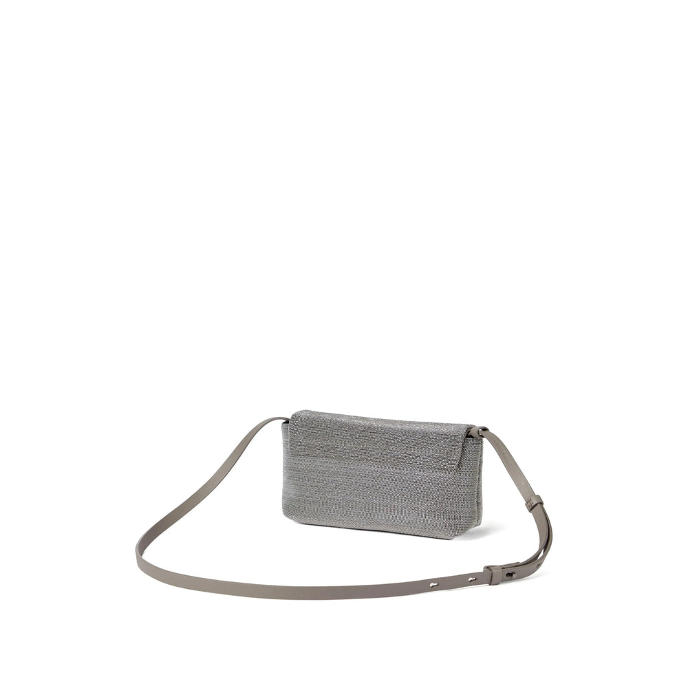 Crossbody Bag Calf Leather Neutrals