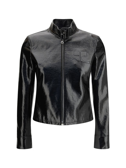Vinyl Jacket City Black