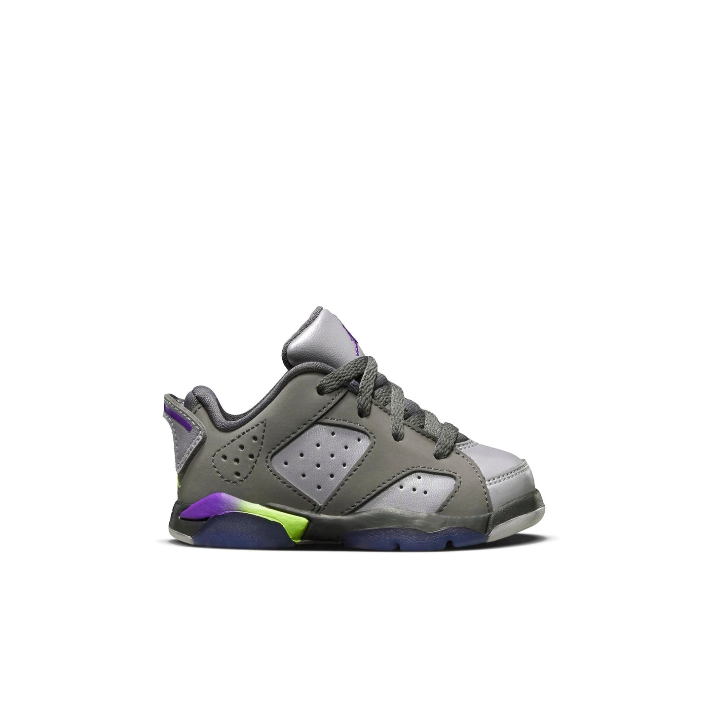 Toddlers Air Jordan Retro 6 Low 'Dark Grey Dark Grey' (Td)