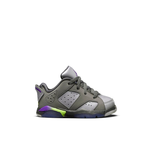 Toddlers Air Jordan Retro 6 Low 'Dark Grey Dark Grey' (Td)