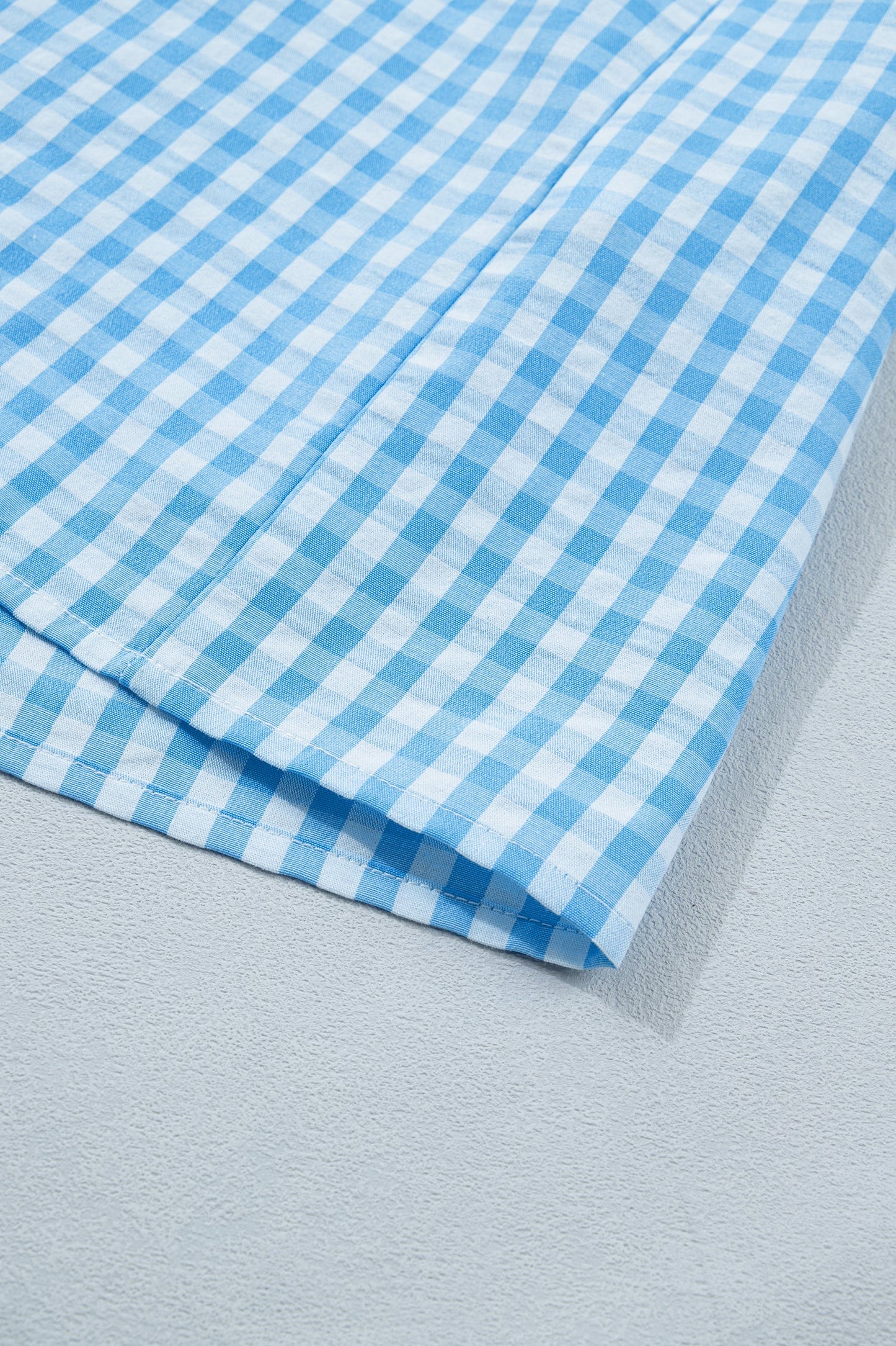 Threaded Pear Deborah Sleeve Gingham Maxi Dress