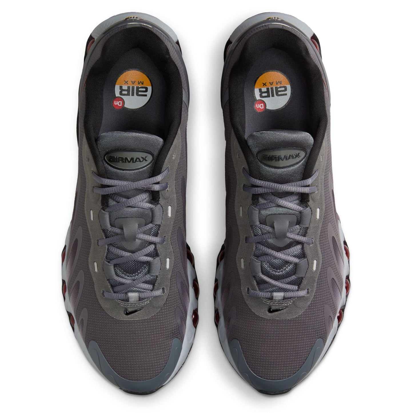 Nike Men's Air Max Dn8 'Iron Grey Bright Crimson' Sneakers