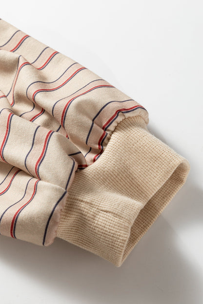 Threaded Pear Iris Notched Raw Edge PLUS Jumper