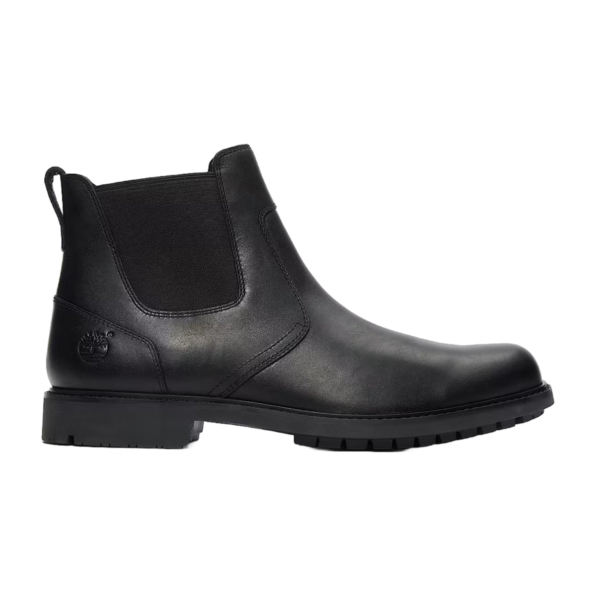 Timberland Stormbucks Waterproof Chelsea Men's Boots — Black Leather
