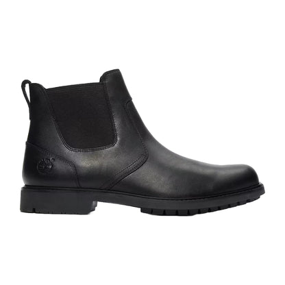 Timberland Stormbucks Waterproof Chelsea Men's Boots — Black Leather