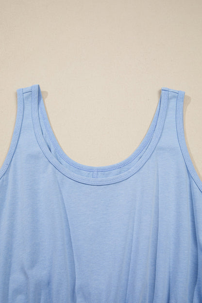 Threaded Pear Valery Wash Elastic Waist Tank