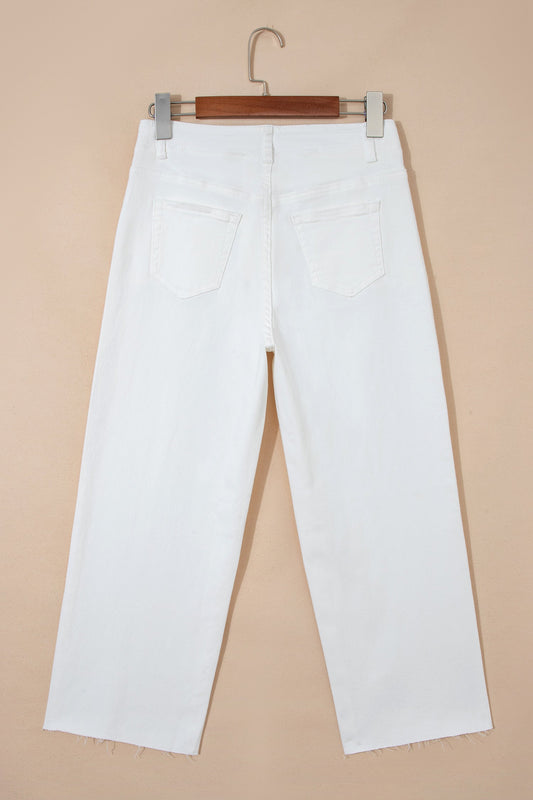 Threaded Pear Patricia Ankle Length Loose Jeans