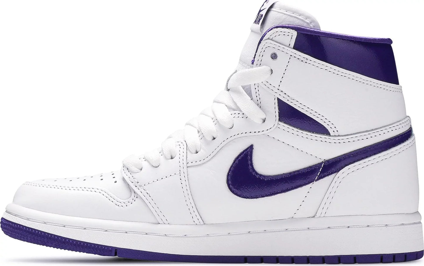 Preschool Air Jordan Retro 1 High Og 'Court Purple (2021)' (Ps)