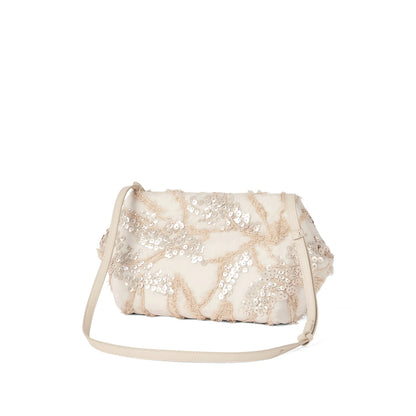 Clutch Bag Neutrals Silk