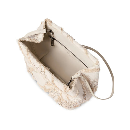 Clutch Bag Neutrals Silk