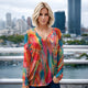 Coral Teal Multi