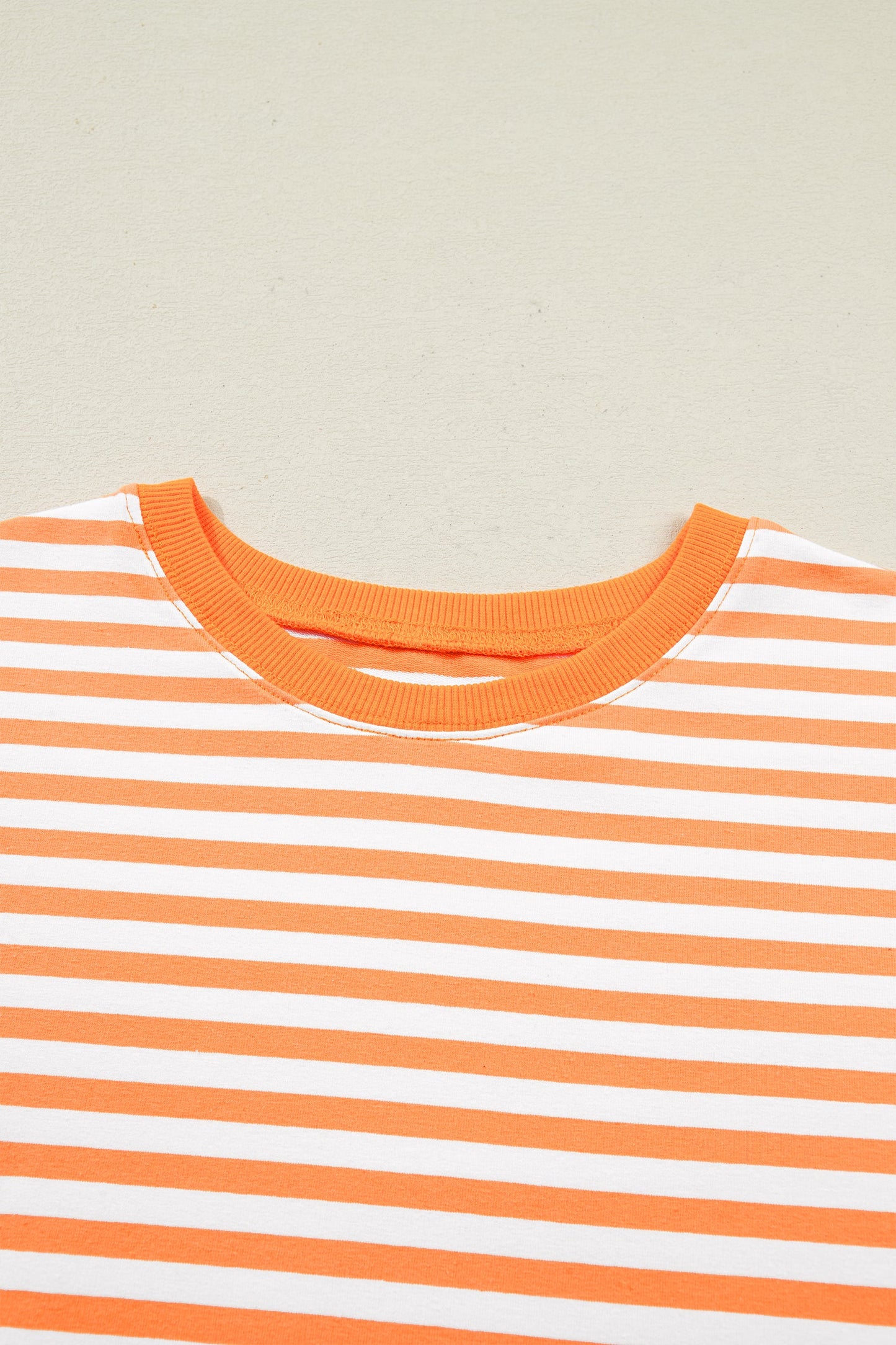 Threaded Pear Dulce Seam Patchwork Pullover Top