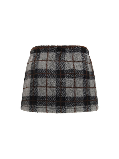 Mini Skirt Grey/Black