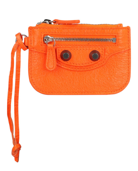 Balenciaga Le Cagole Leather Coin Purse
