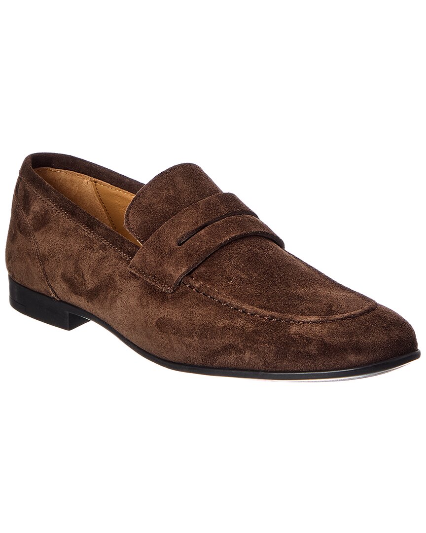 DARK BROWN SUEDE-
