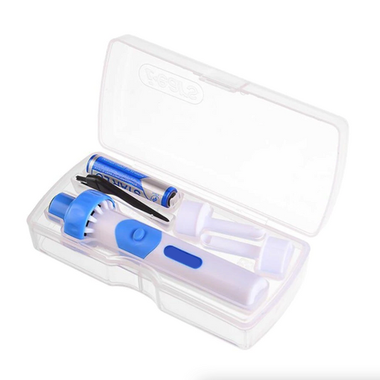 Prime Goods Safety Electric Cordless Vacuum Ear Cleaner Wax Remover Painless Cleaning Tool - Clear