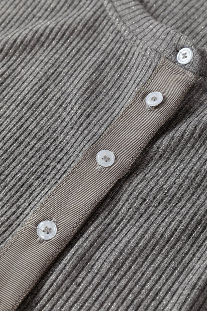 Threaded Pear Elliana Knit Down Slim Cardigan