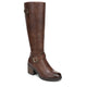 Dark Brown Wide Calf