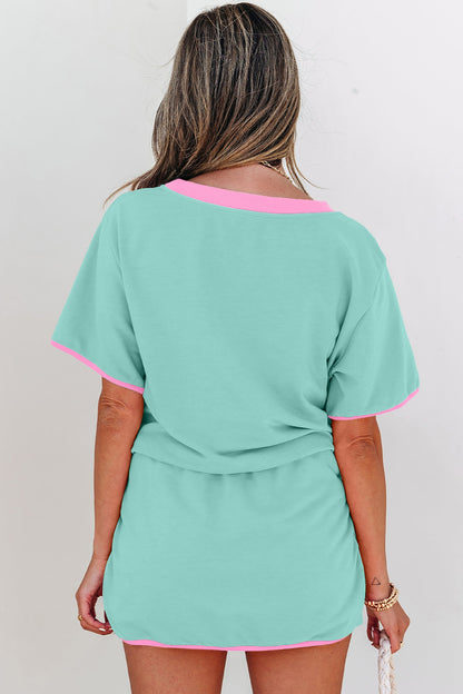 Threaded Pear Hunter Drop Shoulder T Shirt