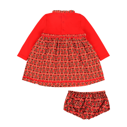 Red Geometric-