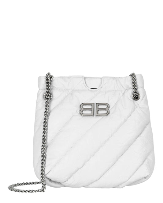 Balenciaga Xs Quilted Crush Tote Bag