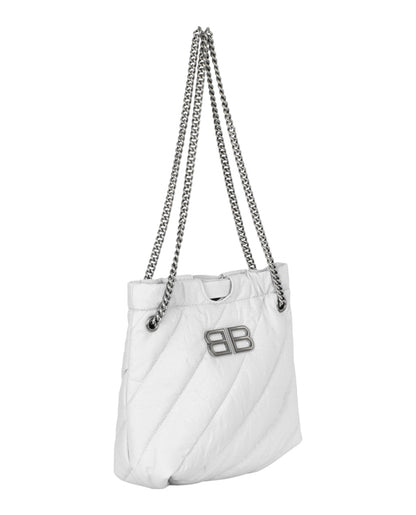 Balenciaga Xs Quilted Crush Tote Bag
