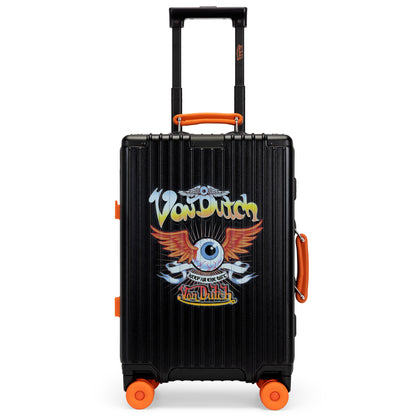 Black with Orange accents-