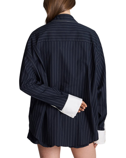 DARK NAVY/PURE WHITE-