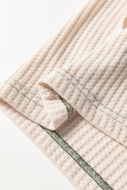 Threaded Pear Peyton Block Raglan Sleeve Top