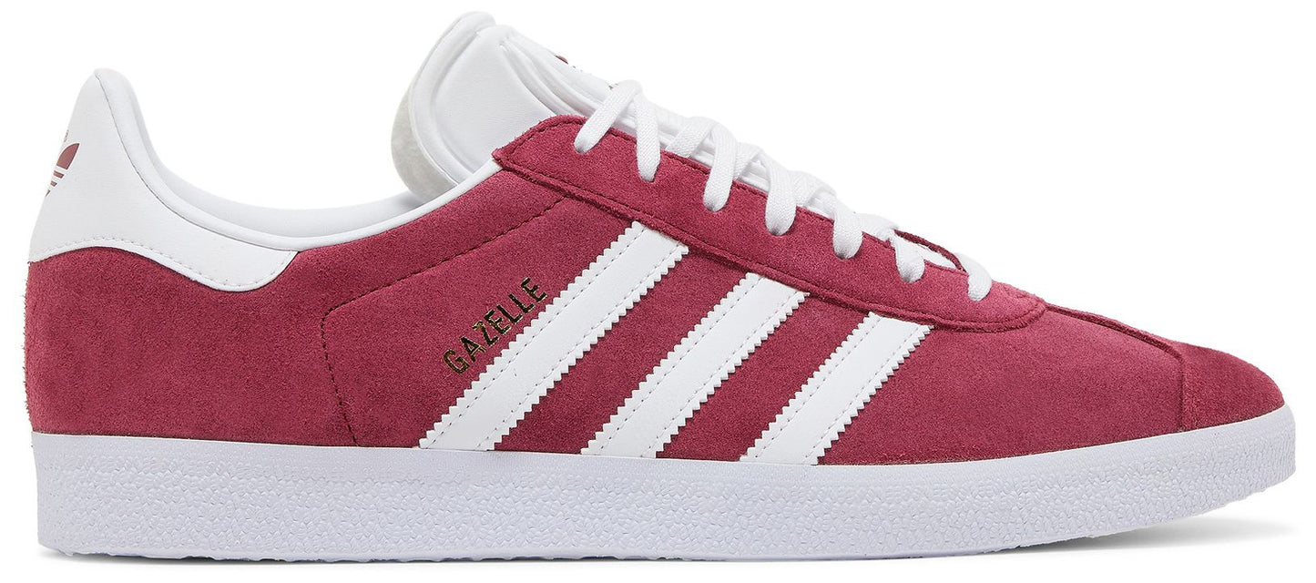 adidas Men's Gazelle 'Collegiate Burgundy White' Sneakers