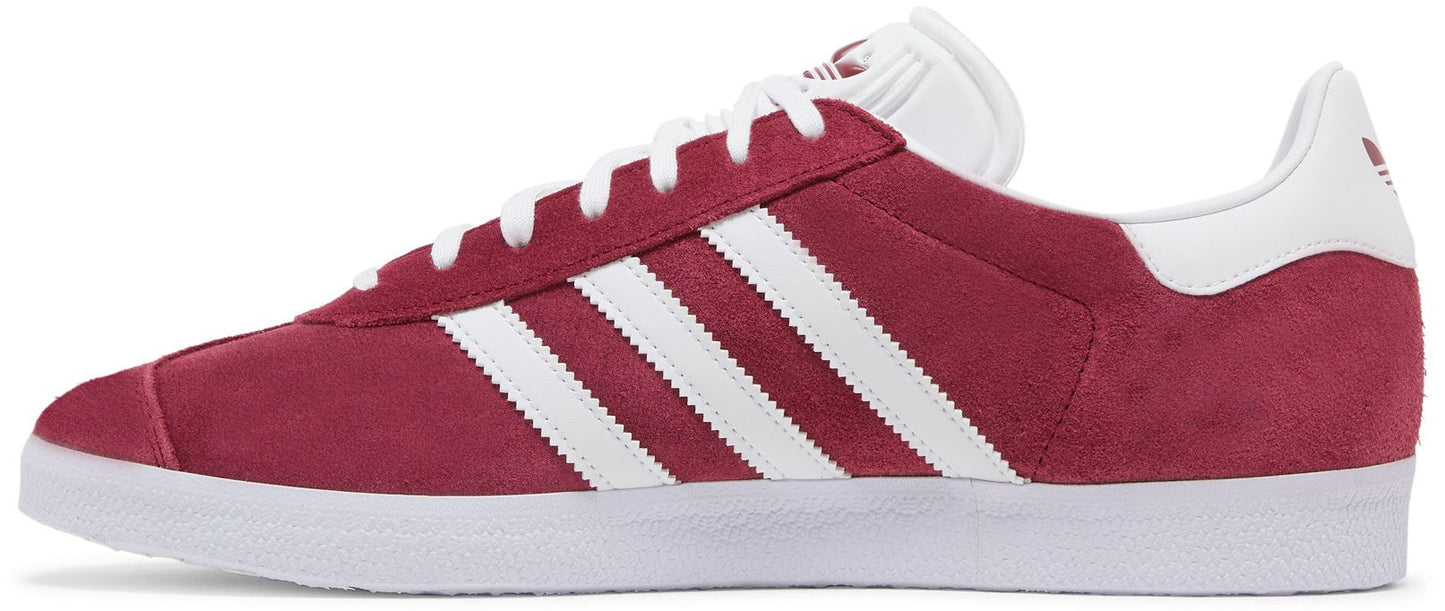 adidas Men's Gazelle 'Collegiate Burgundy White' Sneakers
