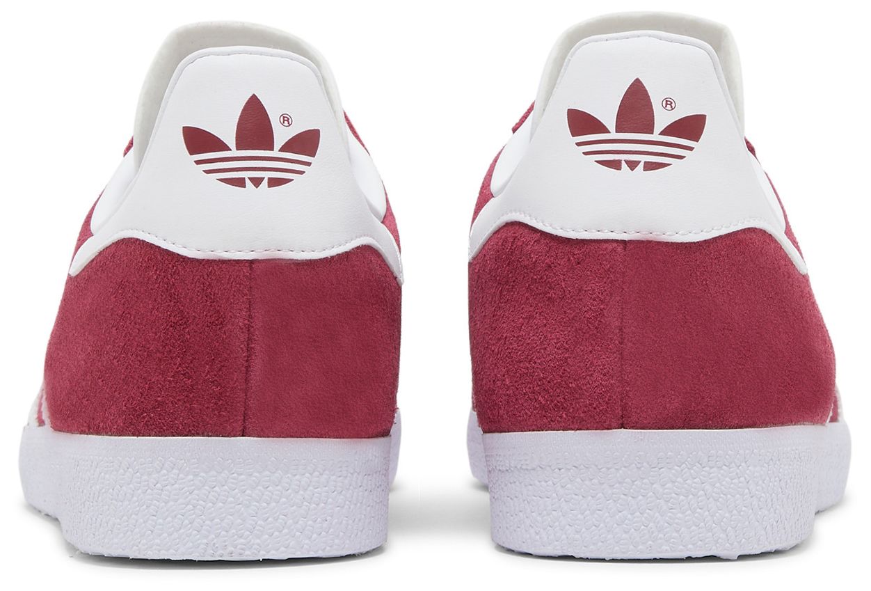 adidas Men's Gazelle 'Collegiate Burgundy White' Sneakers